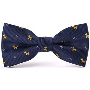 Bow Tie with Yellow Dogs